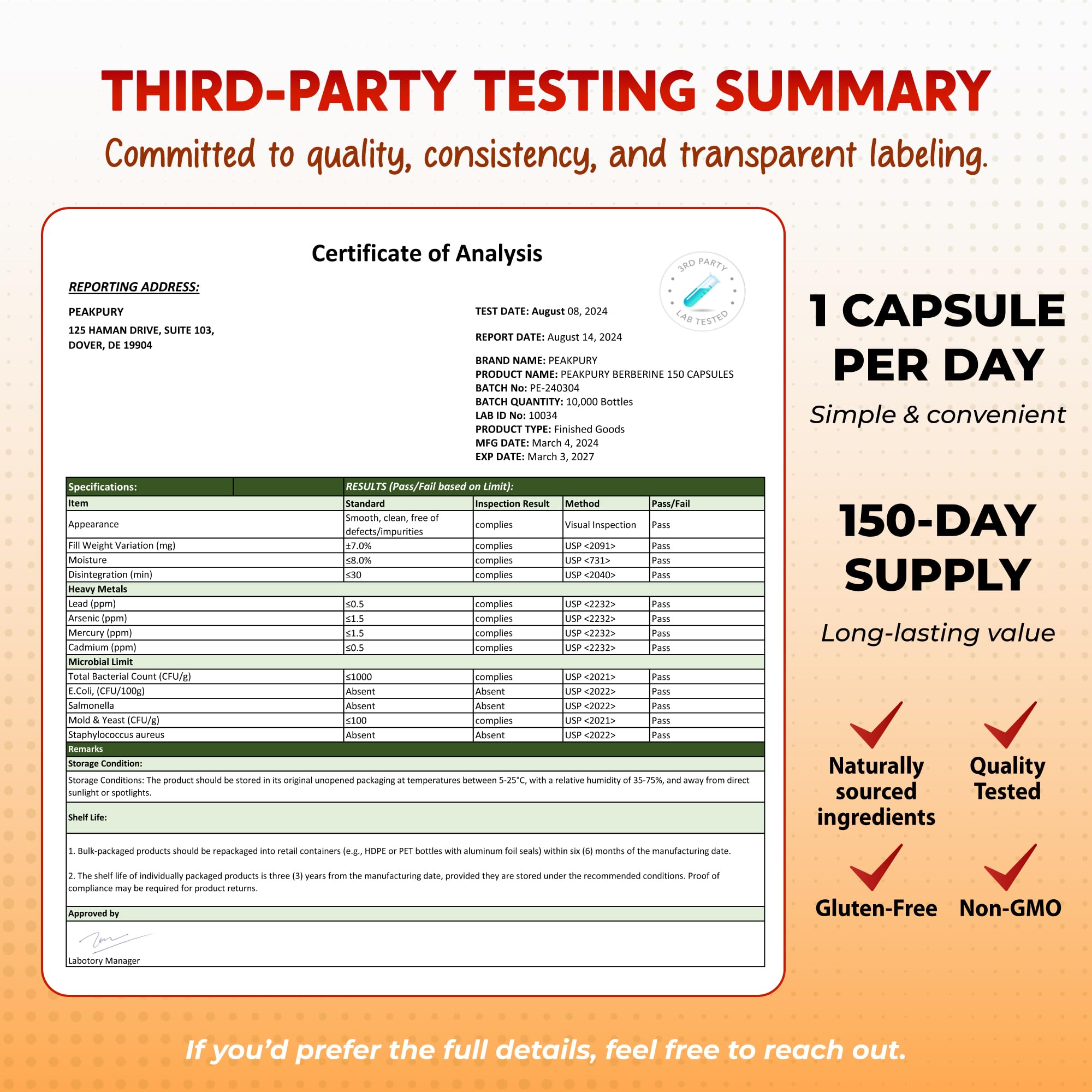 PEAKPURY user incorporating the supplement into a daily routine