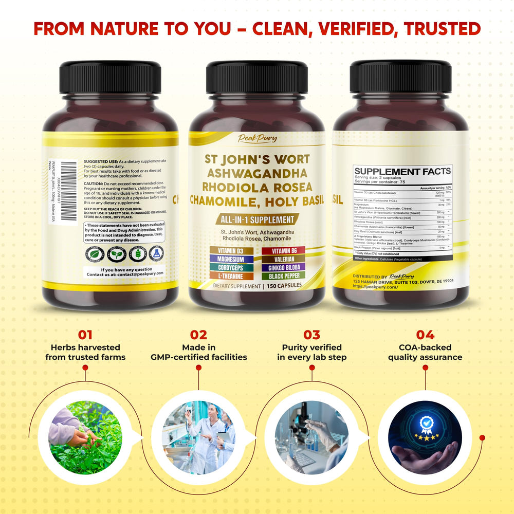 Peakpury product on shelf with a calm wellness vibe for mindful purchases