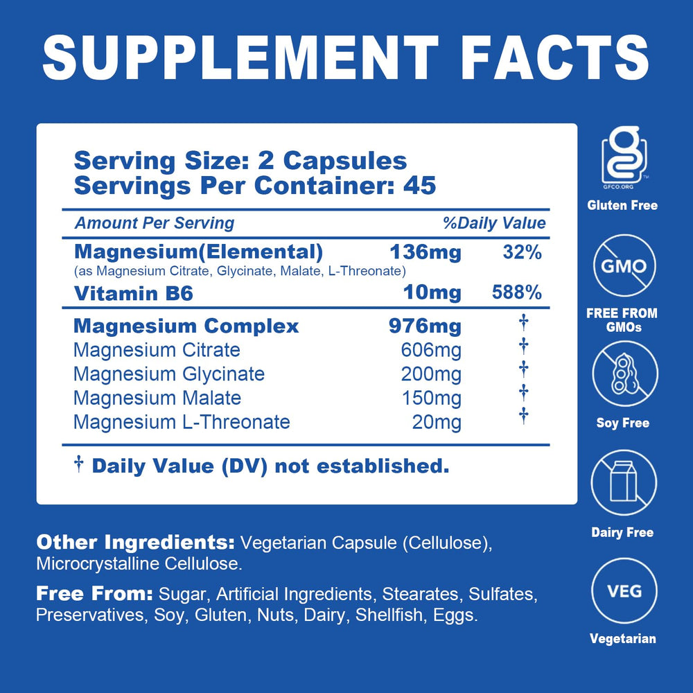 Allergen free icon confirms gluten soy and dairy exclusions in PeakVigor