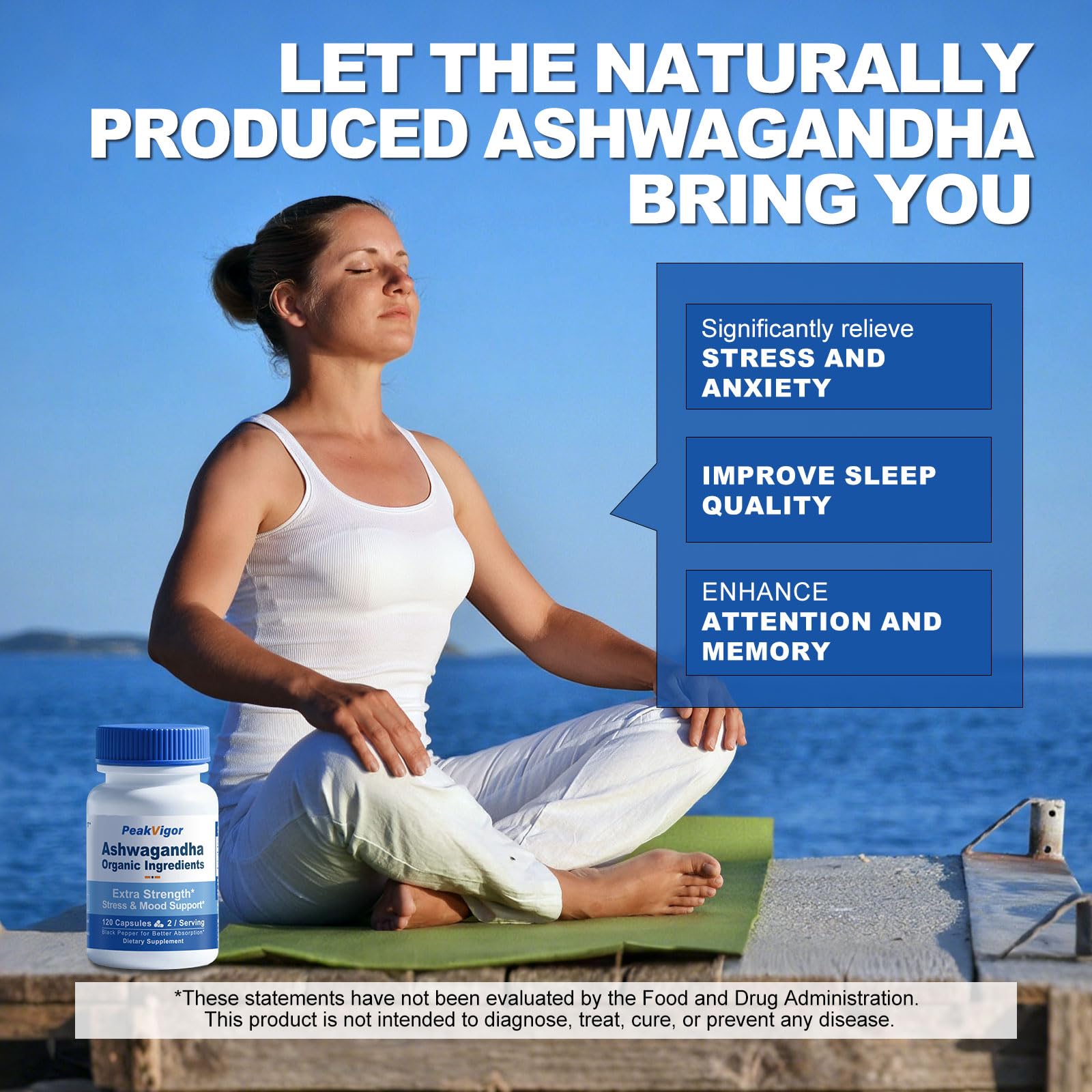PeakVigor daily use capsules ready for routine wellness