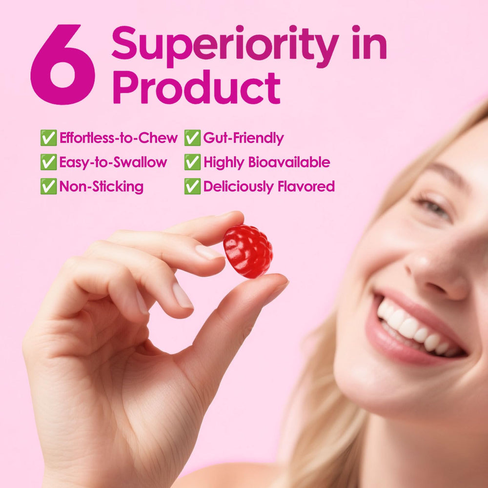 PeakVigor mixed-berry gummies with natural extracts for tasty daily intake