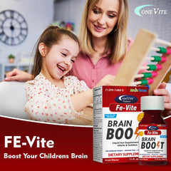 Pediatric FE-Vite Drops dropper demonstrates precise liquid dosing for little ones.
