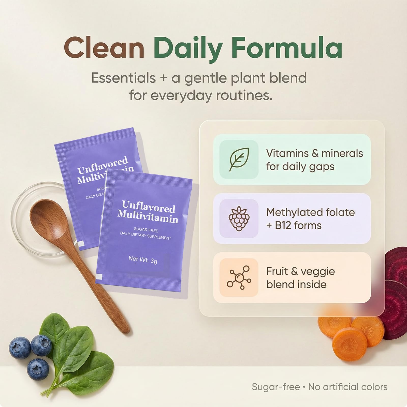 Peehss Vitamin Powder daily use for kids dissolving in yogurt