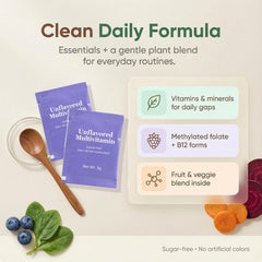 Peehss Vitamin Powder daily use for kids dissolving in yogurt