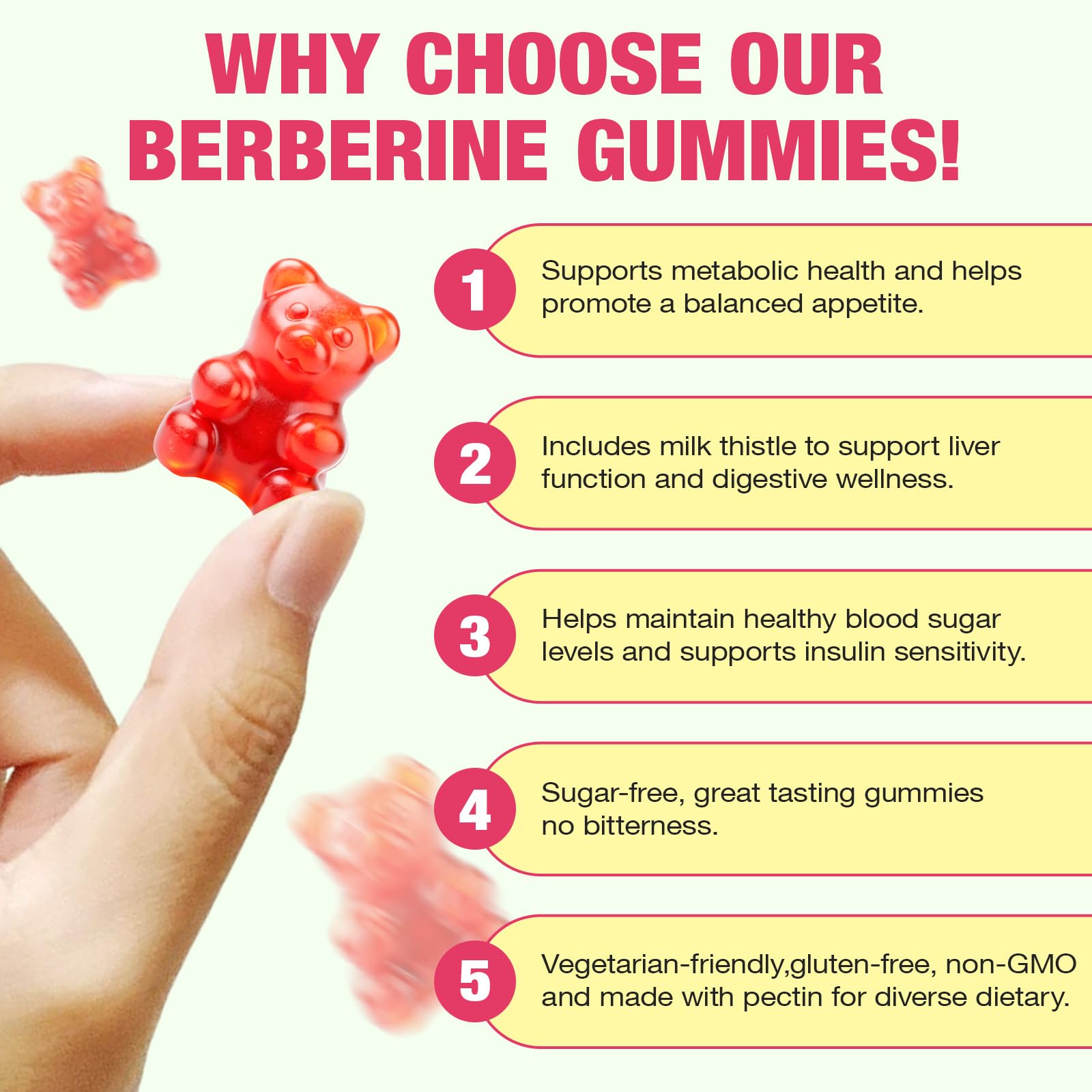 Pegciz Berberine Complex Gummies purse-pack image for on-the-go use