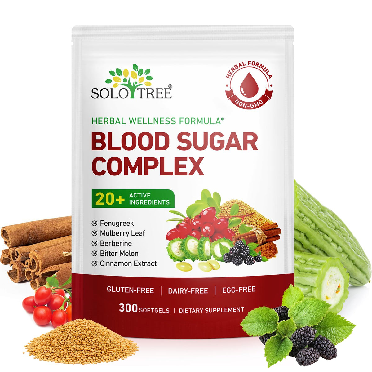 Pegciz Blood Sugar Complex ingredients showcase a multi-herbal blend for daily metabolic balance.