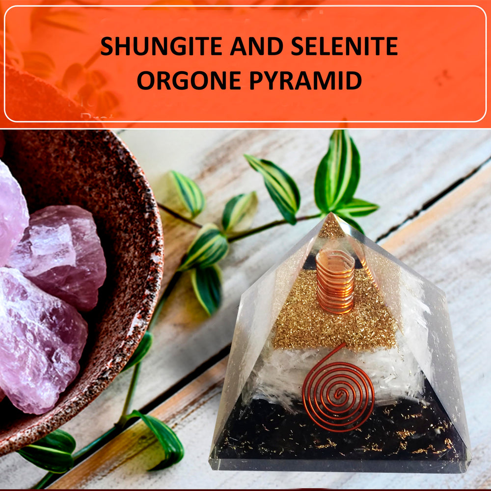 Pele Productions handcrafted orgonite pyramid detail showcasing traditional technique
