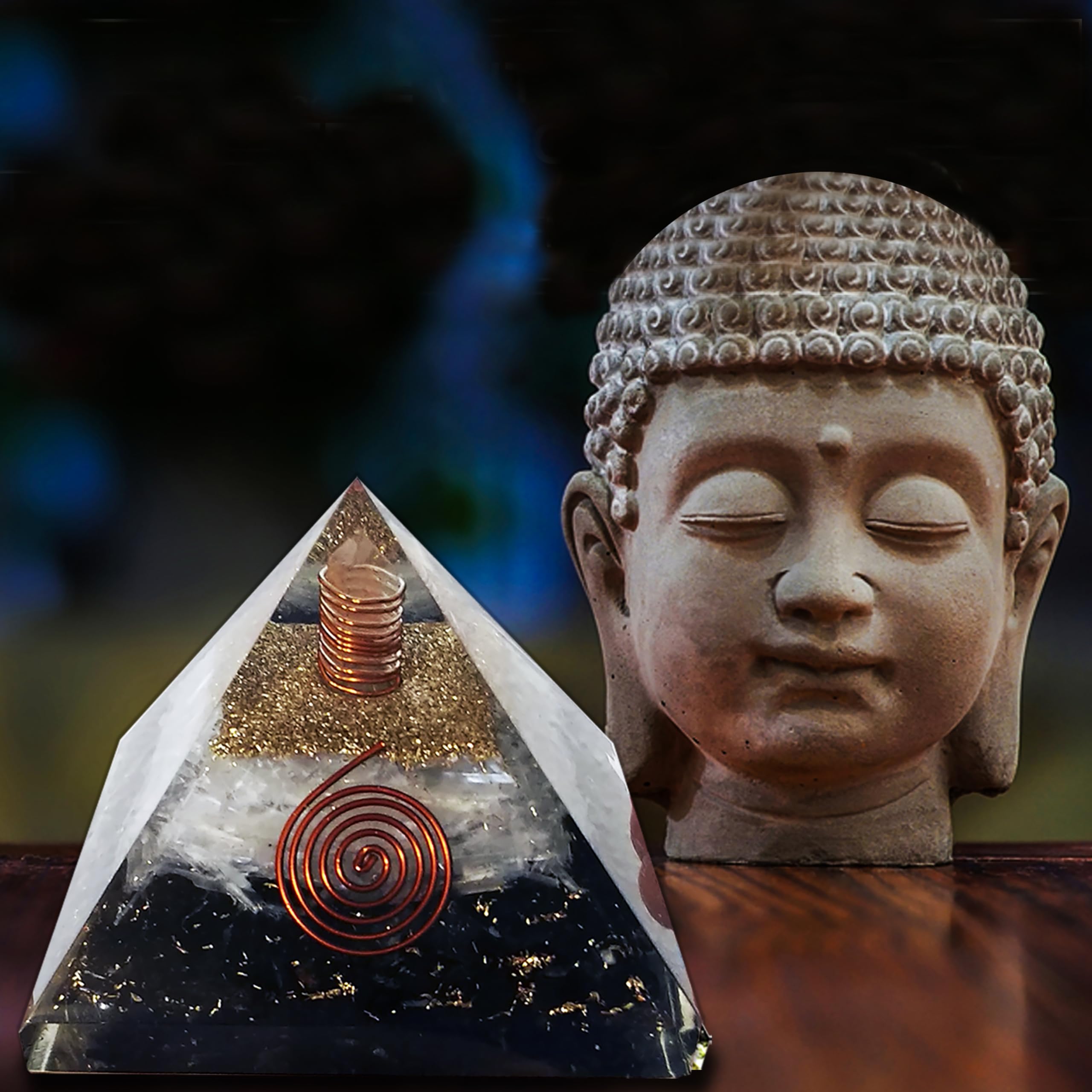 Pele Productions gift-ready pyramid emphasizing mindful living and decor