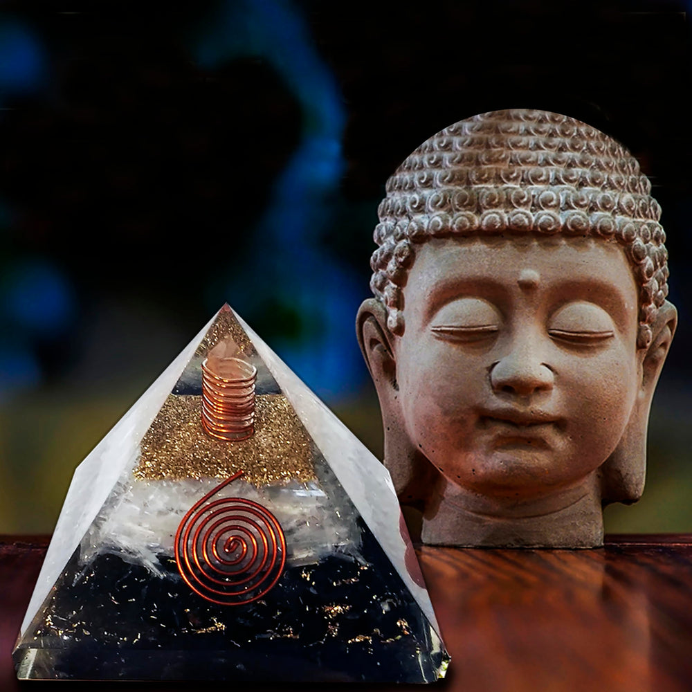 Pele Productions gift-ready pyramid emphasizing mindful living and decor