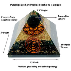 Pele Productions Tourmaline sphere and copper coil highlight balanced energy in any space
