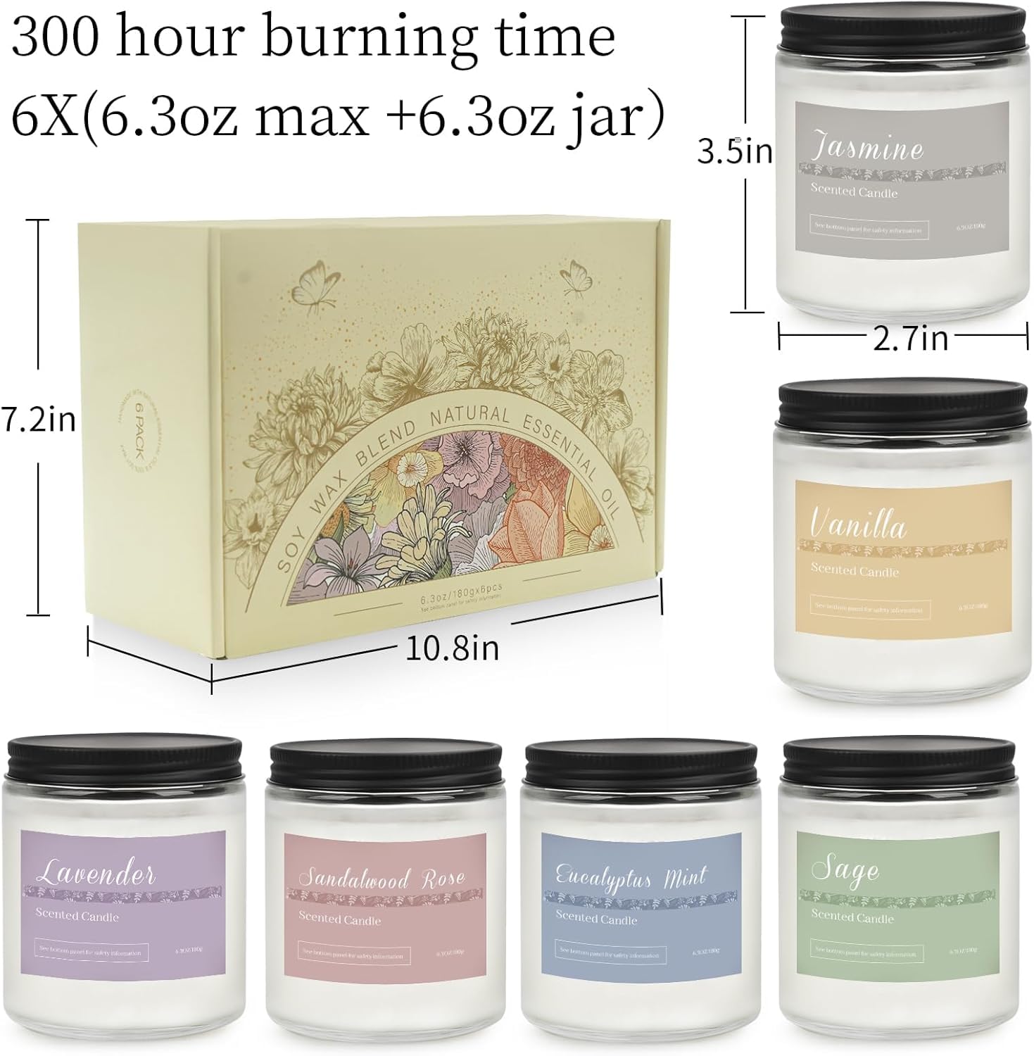 Peln long burn time candle demonstrates value for extended winter use.