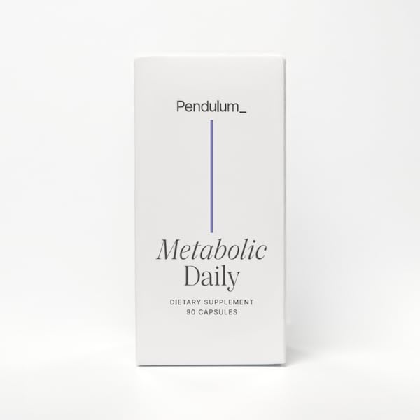 Pendulum Metabolic Daily GLP-1 graphic illustrates potential natural metabolism boost.