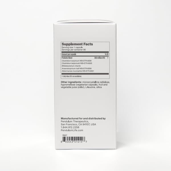 Pendulum Metabolic Daily non-GMO badge highlights quality and transparency.