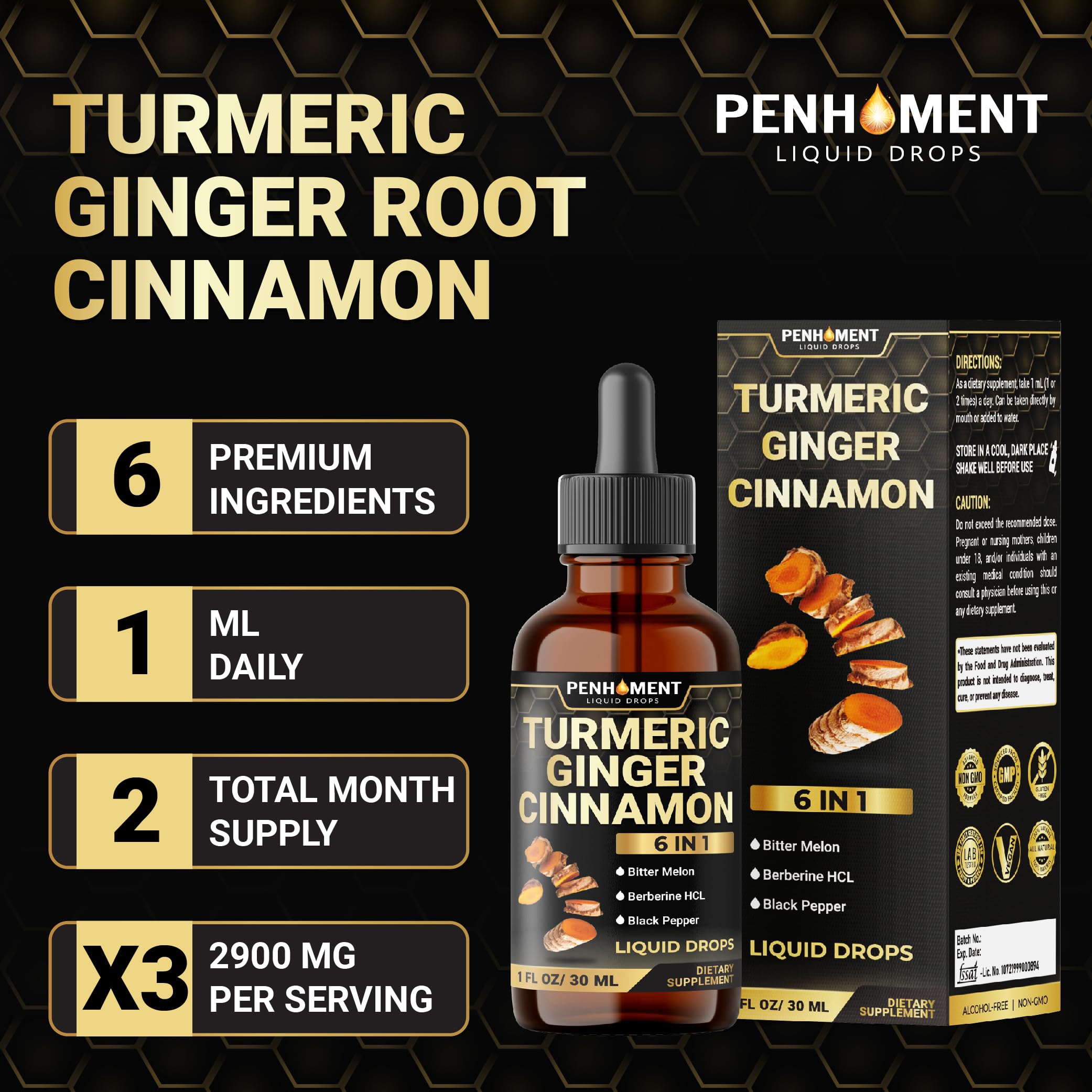 Penhoment ceylon cinnamon adds warm spice and flavor balance