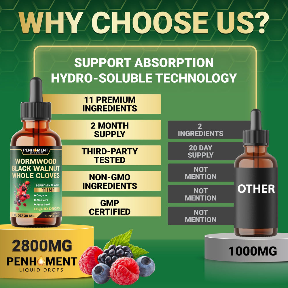 Penhoment third party testing seal reading purity and potency.