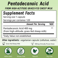 Pentieadecaflex bottle packaging on shelf for easy daily supplementation