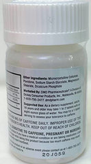 PEPTIME Energy tablets being poured into a glass for caffeine boost