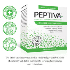 Peptiva Advanced stress-relief matrix capsules promote calm focus after meals