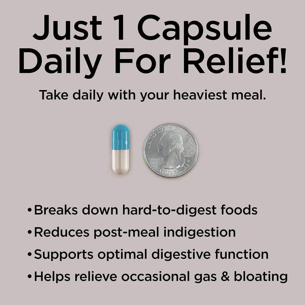 Peptiva Digestive Enzymes bottle on table for daily routine