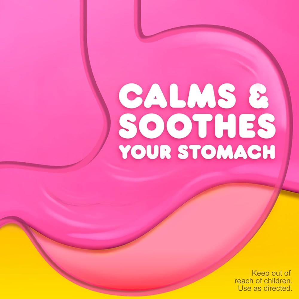 Pepto To Go travel pack 12-count for trips.