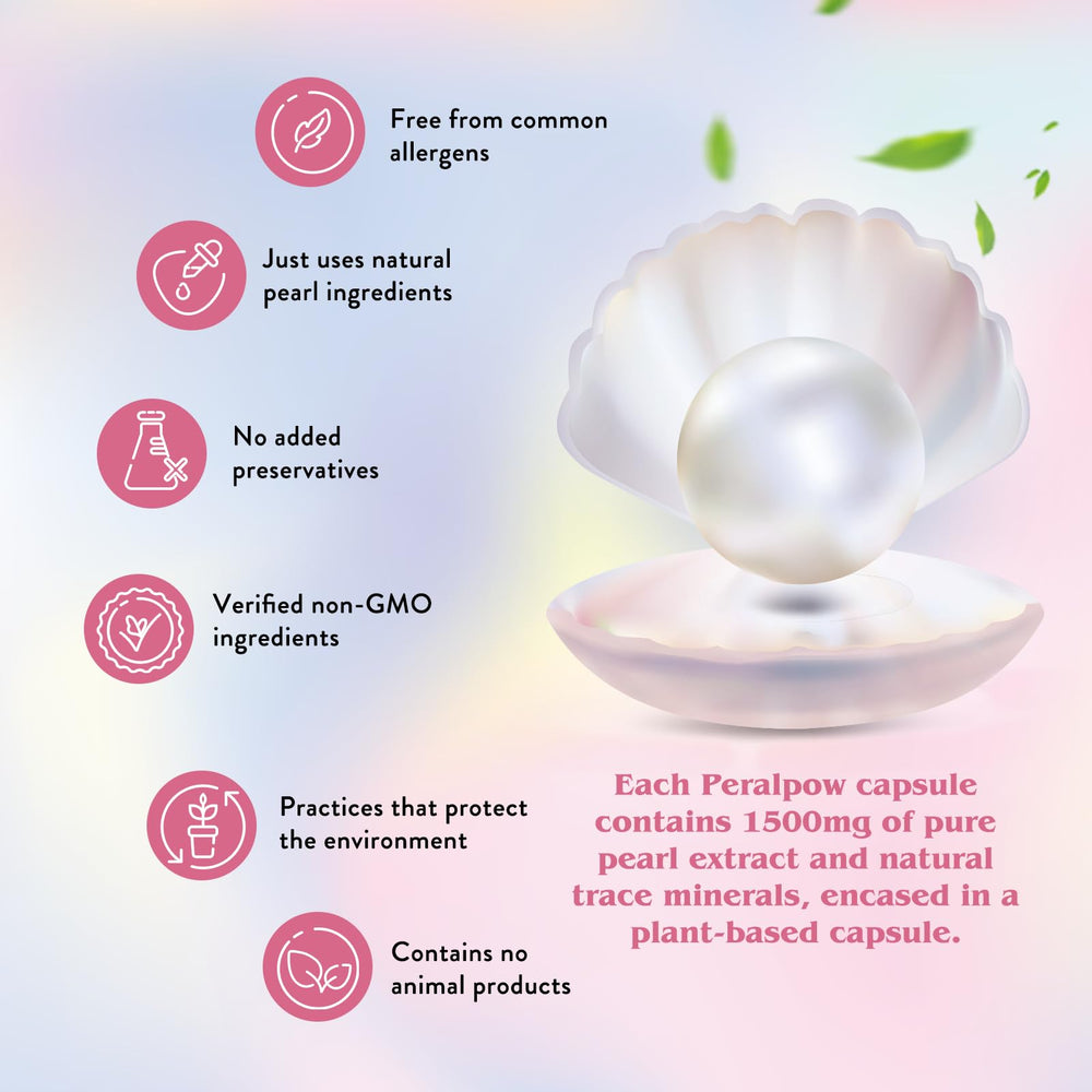 Peralpow skin radiance shot highlights luminous complexion from regular use.