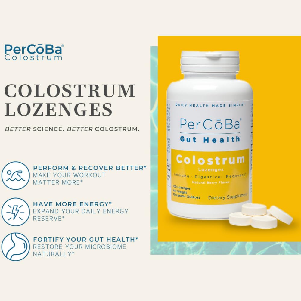 Berry-flavored lozenges close-up highlighting premium formula for gut health