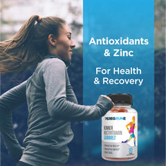 PEREGRUNE Runner Multivitamin Gummies cherry flavor ideal for quick recovery after runs