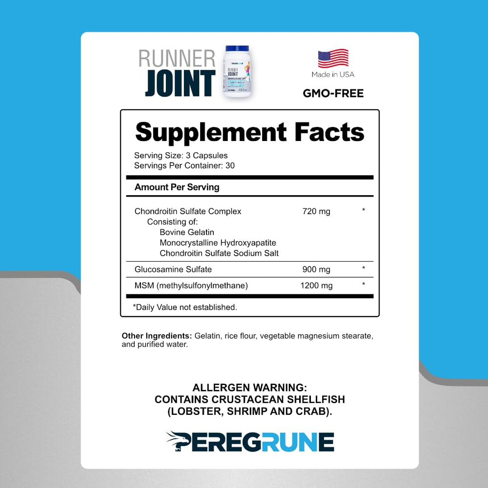 PEREGRUNE Runner Multivitamin tablets ready for daily use.