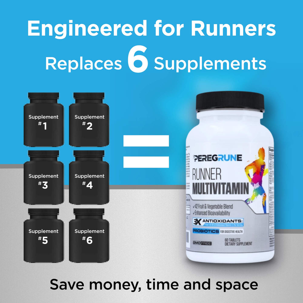 PEREGRUNE Vitamin B-Complex tablets provide essential energy support.