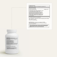Perelel Daily Probiotic packaging showing gluten-free and non-GMO labels.