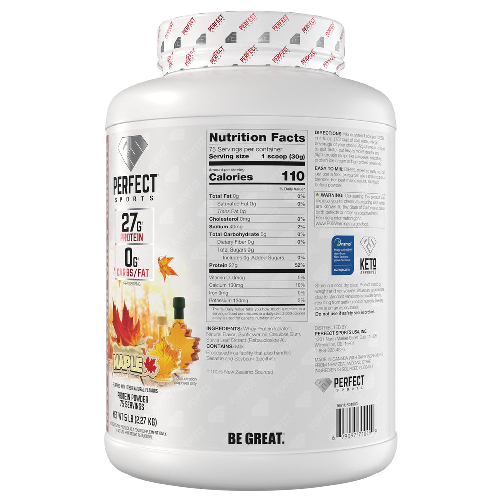 Serving idea: Keto-friendly protein snack with Diesel whey.
