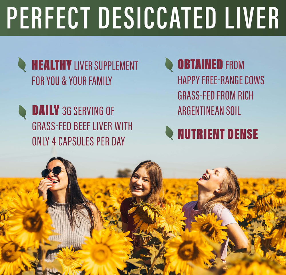 Perfect Supplements desiccated liver grass-fed cattle: clean protein from grass-fed sources.
