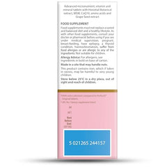 Nails close-up with a glossy finish suggesting nail health support.
