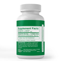 Perilla capsules packaging in Utah, USA demonstrates domestic sourcing and quality control