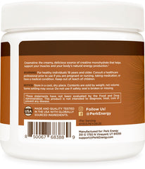 Perk Creamatine coffee mix blending into a caramel macchiato flavor during morning routine
