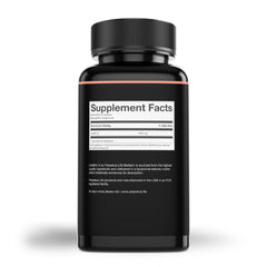 Front view of Perpetua Life Urolithin A Liposomal 1000mg bottle with plant-based capsules.
