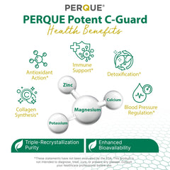 PERQUE Potent C Guard powder in a 16 oz jar makes daily refreshment easy.
