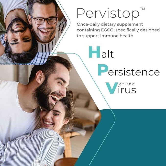 Pervistop bottle side angle highlighting compact daily dosing.