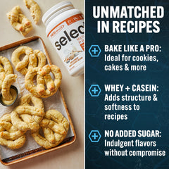 PEScience Select powder ready for baking as a neutral base in recipes