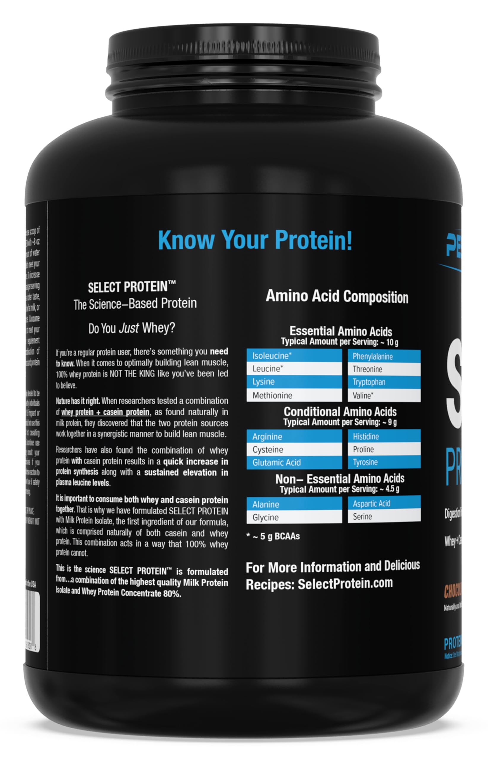 PEScience Select packaging features third‑party testing and purity assurances.
