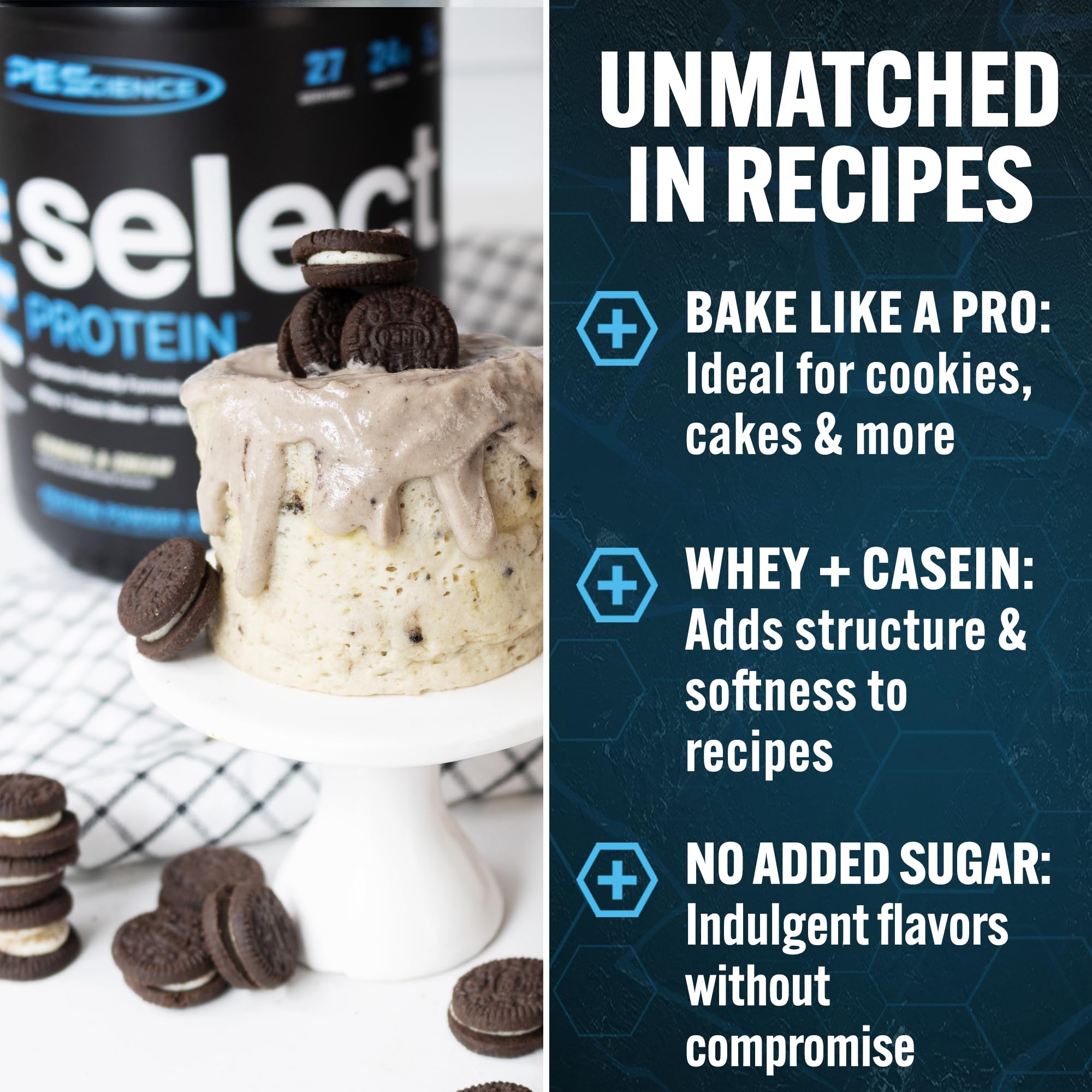 PEScience Select shaker glass for versatile keto-friendly shakes