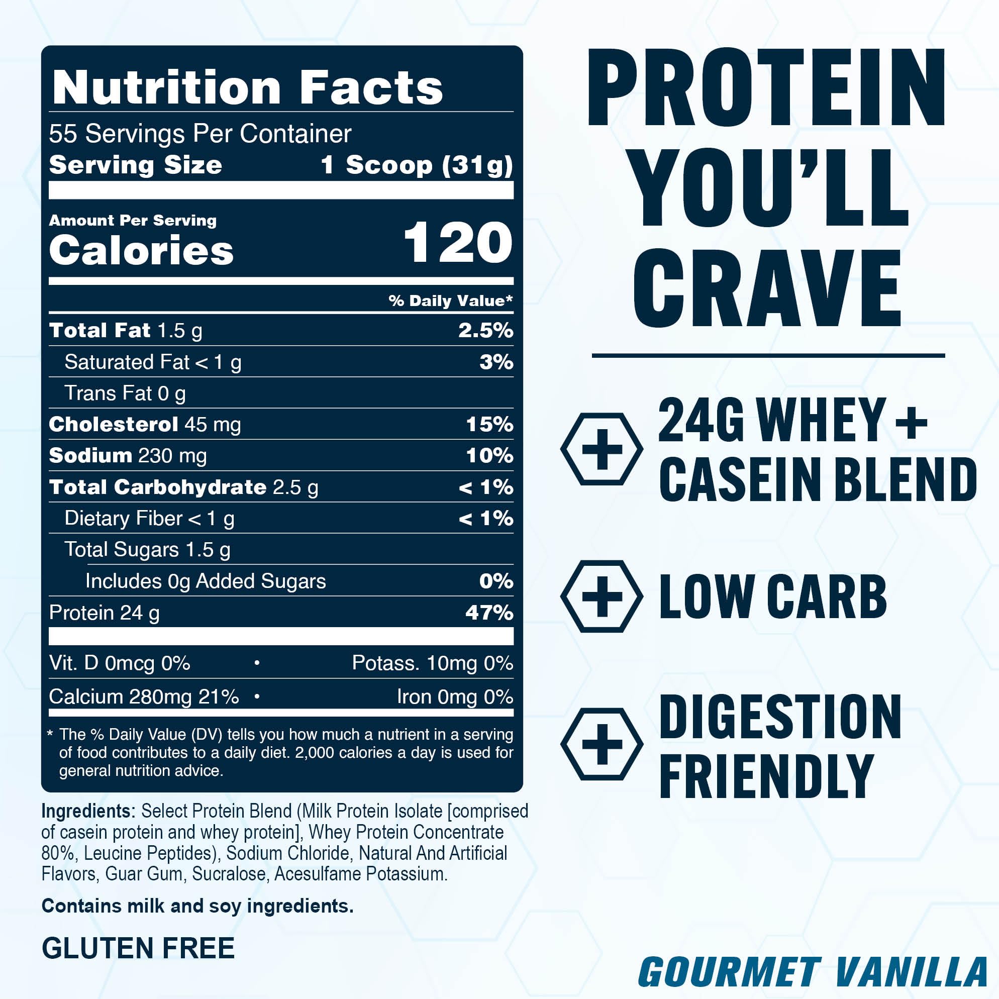 PEScience Select vanilla pour illustration highlights smooth, keto-friendly shake