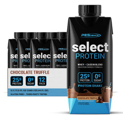 PEScience Select RTD bottle Chocolate Truffle for on-the-go protein