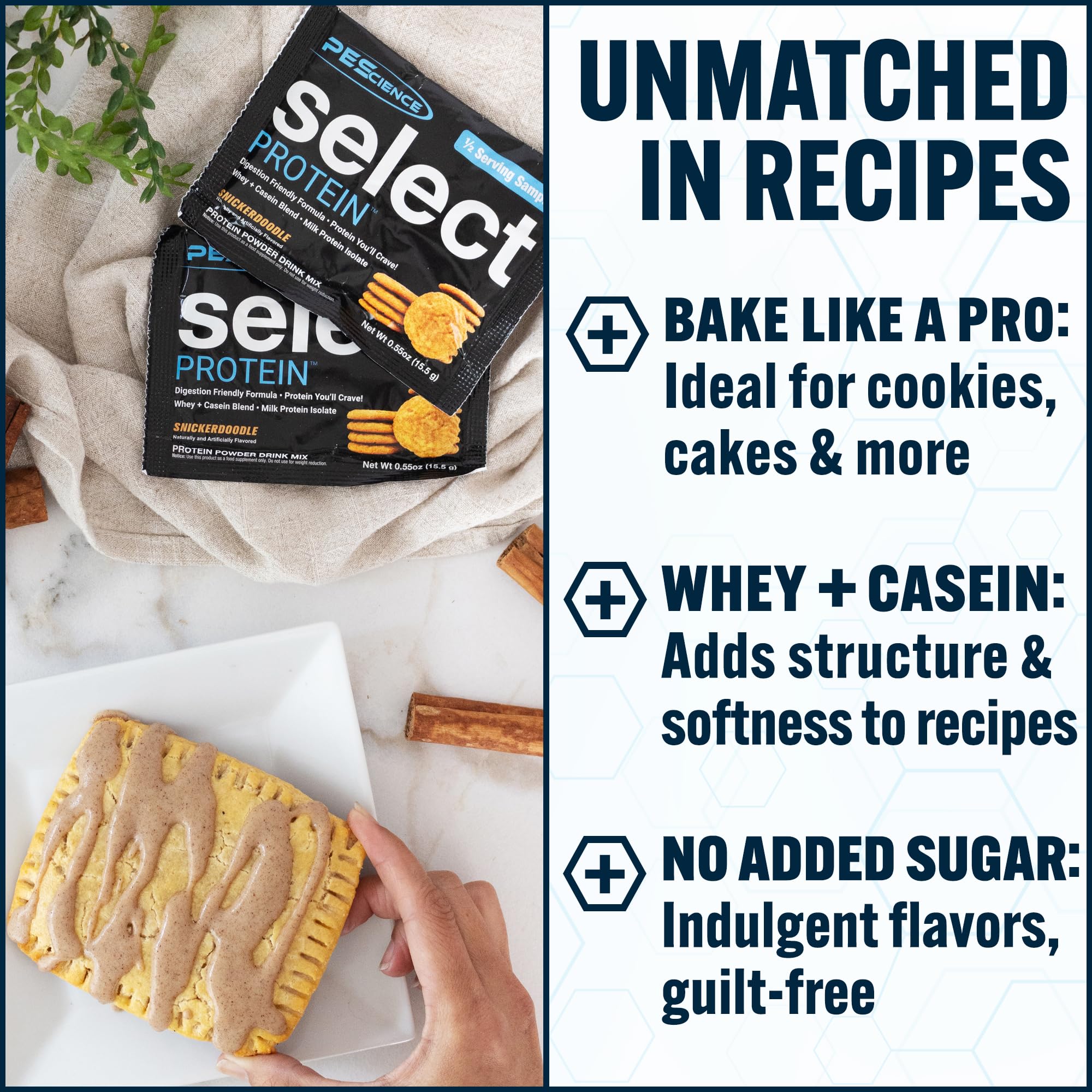 PEScience Select Snickerdoodle serving spoon emphasizes precise portions