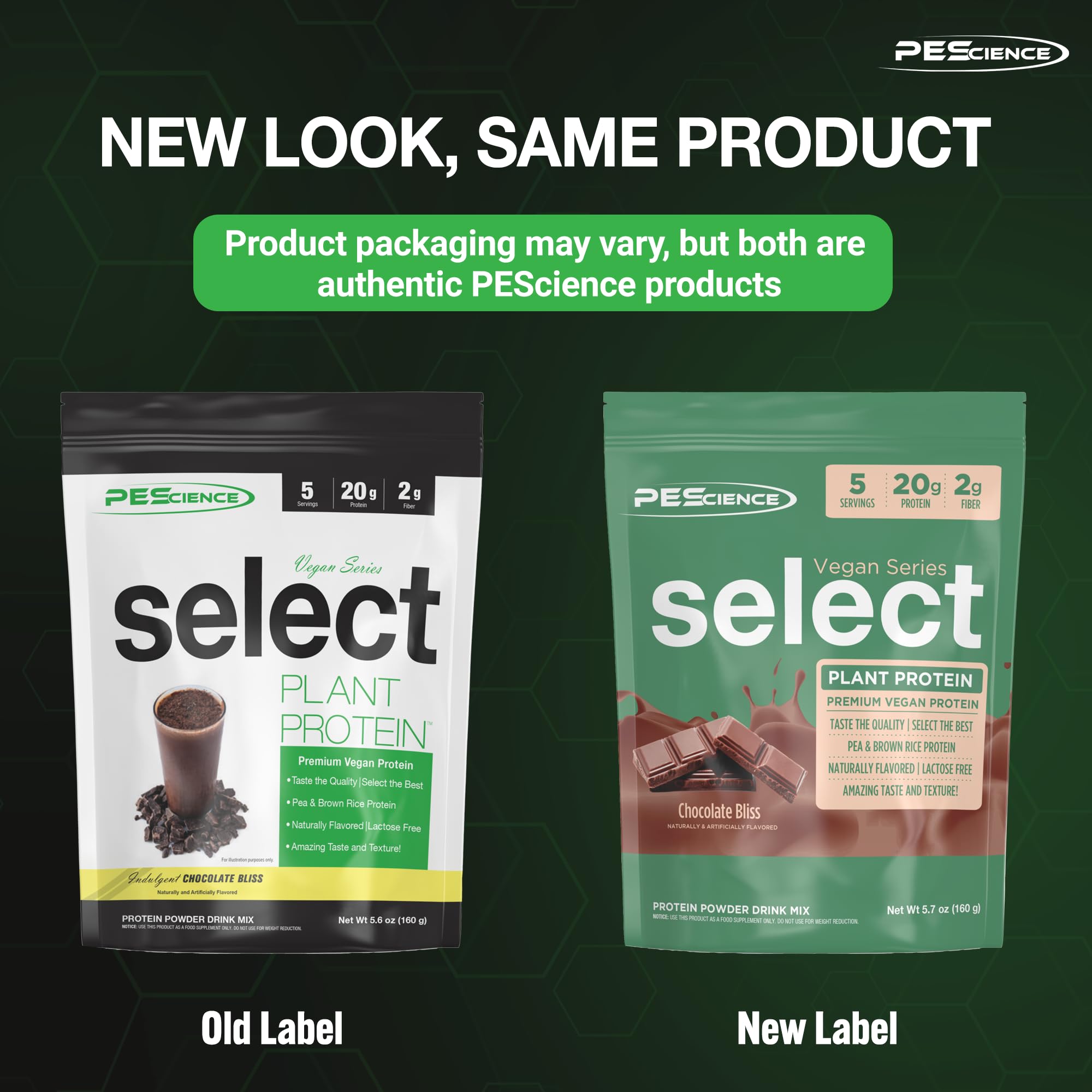 PEScience Select Vegan Protein Chocolate Bliss pour demonstrates smooth mixability for shakes.