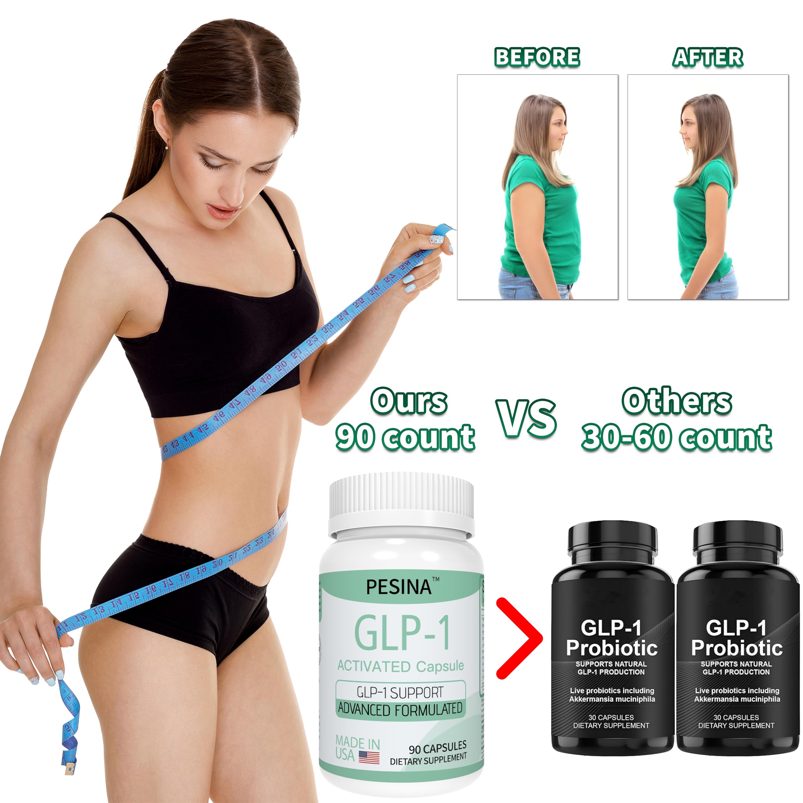 PESINA GLP-1 USA-made packaging emphasizes local production standards