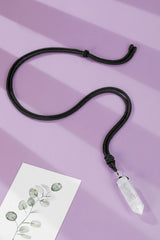 PESOENTH adjustable rope necklace ensures a comfortable, secure fit.