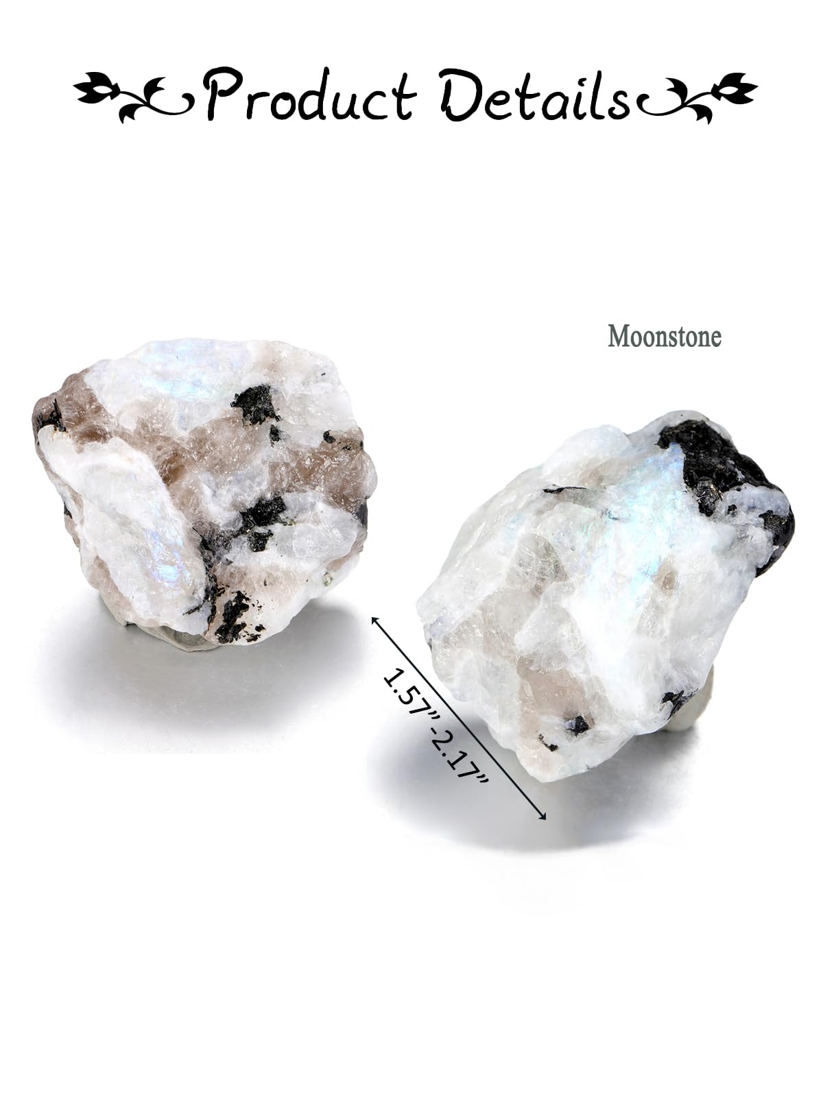 PESOENTH Moonstone used in rituals and home altar decor.