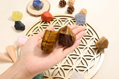 PESOENTH Tiger Eye fountain stone for garden or water features.
