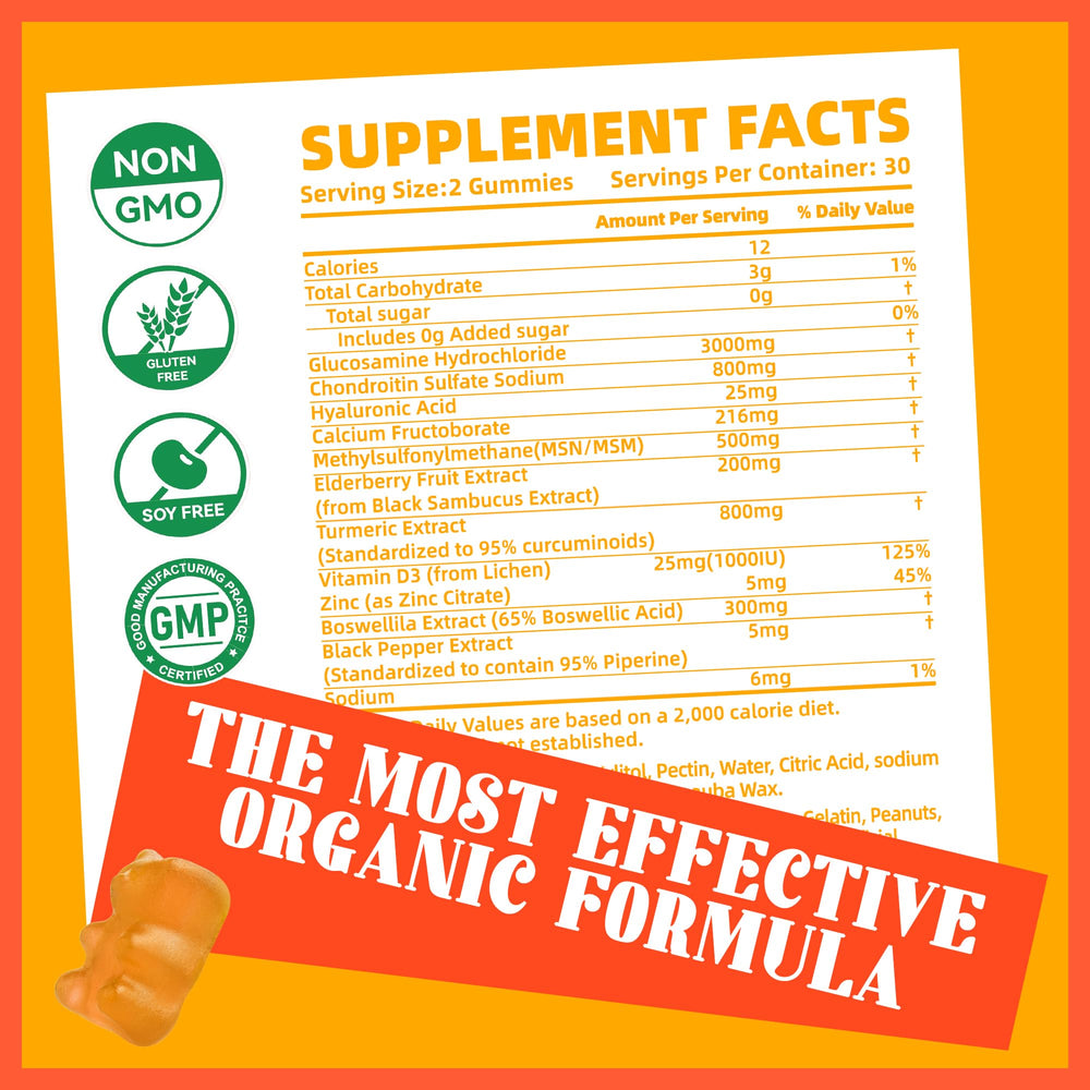 Pets Purest gummies label-front shows elderberry flavor for tasty daily supplementation.